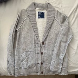 American Eagle Button Up Sweater Medium
